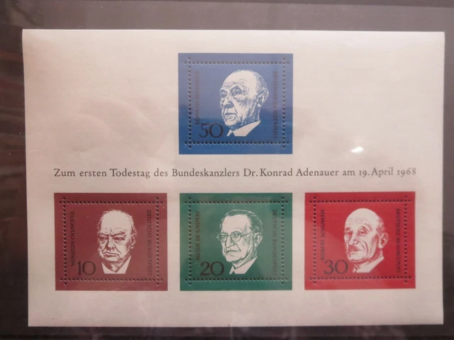Briefmarke Berlin 1954 – Mi.Nr. 115, 1. Todestag Ernst Reuter, Postfrisch, 14 € Mi.-Wert
