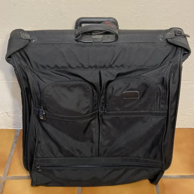 Tumi Alpha Nylon 2 Wheeled Large Rolling Garment Luggage Bag 22032Dh