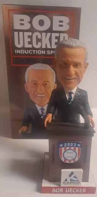 Lakeshore Chinooks Bob Uecker Induction Speech Bobblehead 