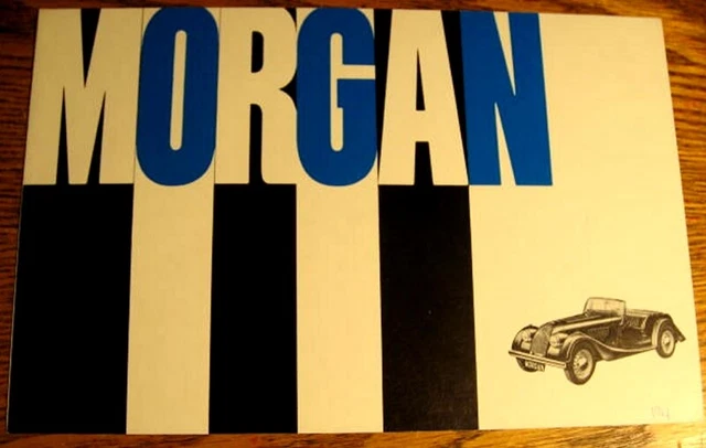 1961 Morgan Coupe Tourer 4/4 Original Brochure Xlnt