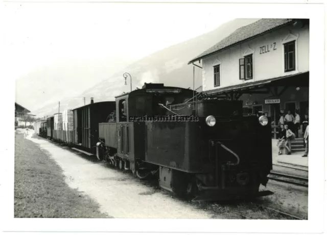 Orig. Foto Zillertalbahn Dampflok Lokomotive Nr.4 ZELL AM ZILLER Österreich 1962