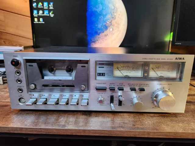 Aiwa Stereo Cassette Deck Model AD-6550