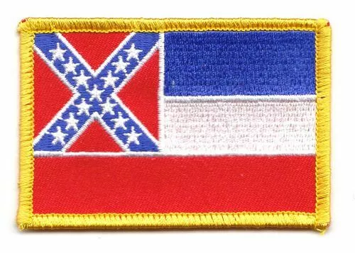 Aufnäher USA - Mississippi Patch Flagge Fahne