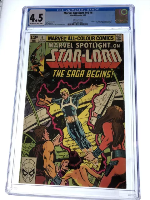 Marvel Spotlight #6 vol 2 CGC 4.5 Marvel Comics May 1980 1st app Star-Lord GOTG