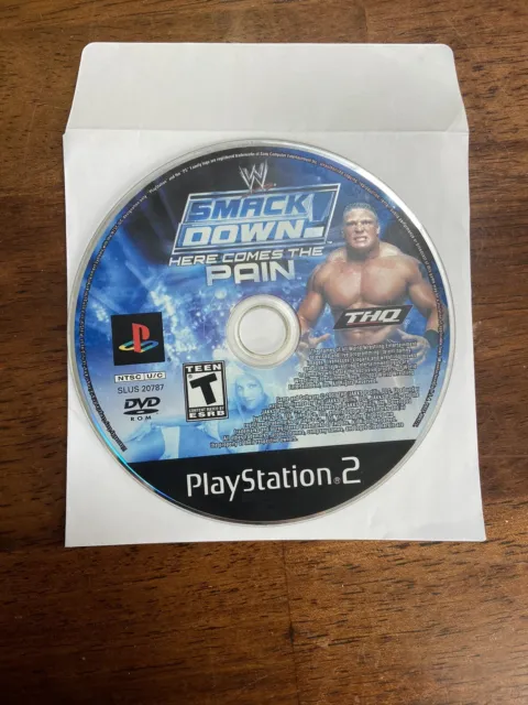 WWE SmackDown! Here Comes the Pain (PS2) *DISC ONLY - TESTED*