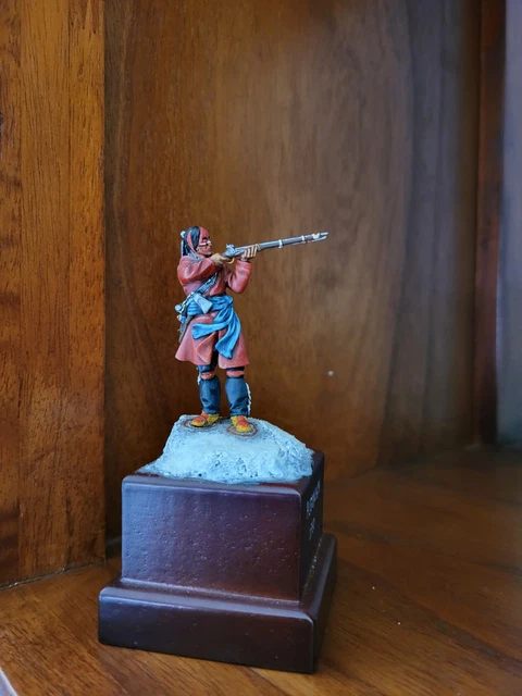 Figurine Le Cimier Desvaux De St Maurice 1815 - 54mm/1/32 - Plomb Peint - France