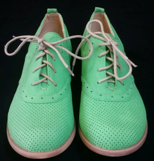 Refresh by Beston 'ALEXIS-01′ Oxford Shoes for Women green size 7