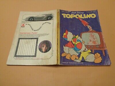 Topolino N° 705 Originale Mondadori Disney Molto Buono 1969 Con Bollini