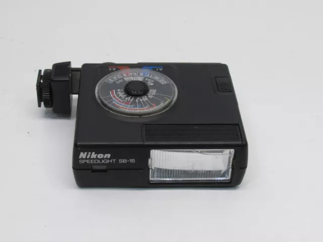 Genuine Nikon Speedlight SB-15 Shoe Mount Flash with TTL