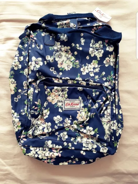 Cath Kidston backpack blue floral Inner compartment for laptop