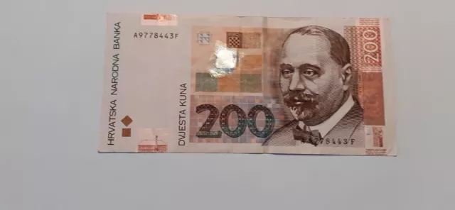 Kroatien, 200 Kuna 2002