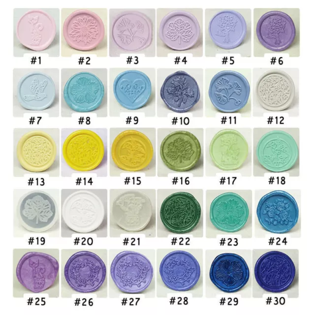 100pcs Sealing Wax Beads For DIY Seal Envelope Invitation Card Stamp Wedding Kit