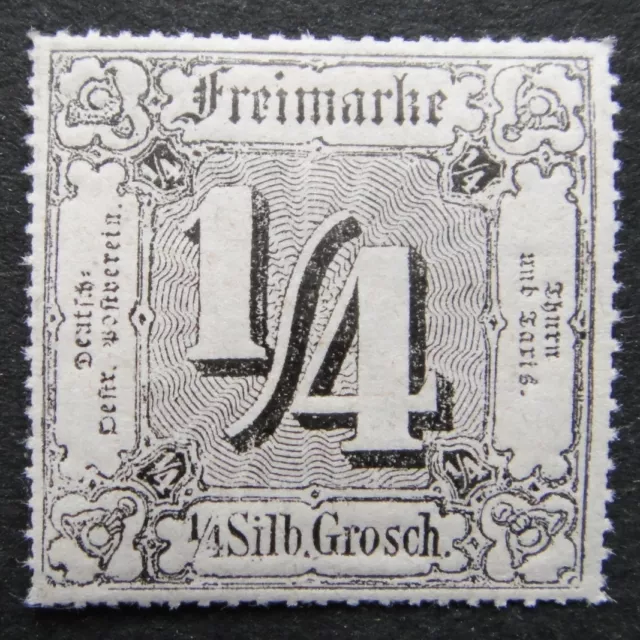 Germany 1862 1863 1865 1866 ? Stamp MNH THURN AND TAXIS 1/4 sgr German STATES