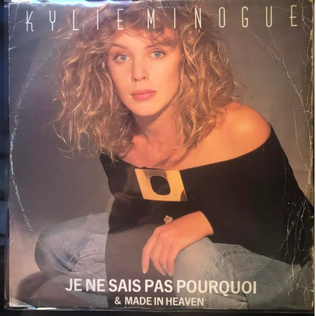 Kylie Minogue ‎– Je Ne Sais Pas Pourquoi Original 1988 UK release 12" vinyl maxi