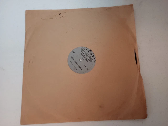 Vintage FORD MOTOR Company Vinyl Record Thunderbird Power Steering/Body Service