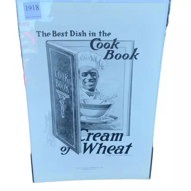 Vintage 1918 Cream of Wheat Best Dish in The Cookbook Ad Advertisement