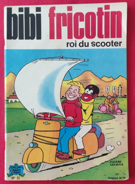 BD  BIBI FRICOTIN  Roi du Scooter N°31  - 1973