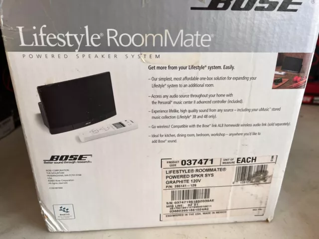 Bose lifestyle roommate powered speaker system