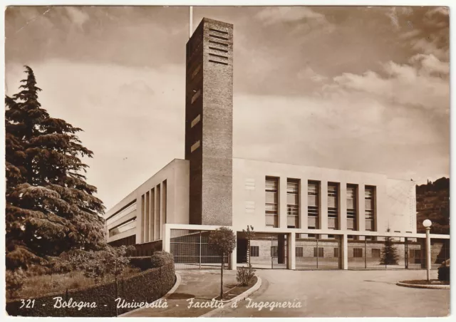 Bologna - Universita' - Facolta' D'ingegneria - Viagg. 1952 -98428-