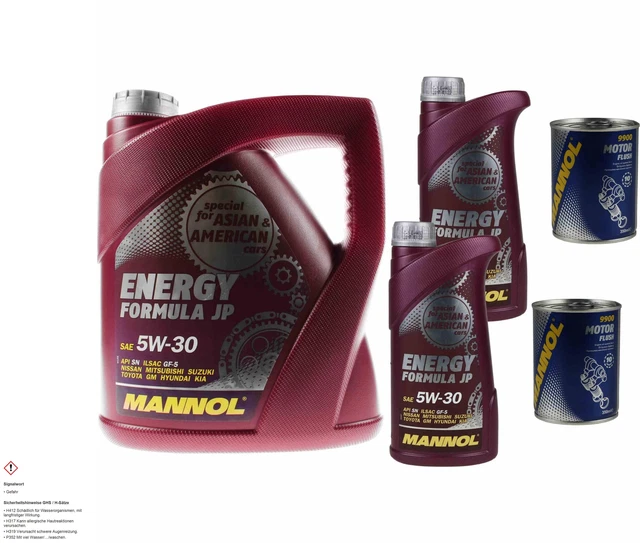 6L Olio Motore MANNOL Energia Formula JP 5W-30 2x