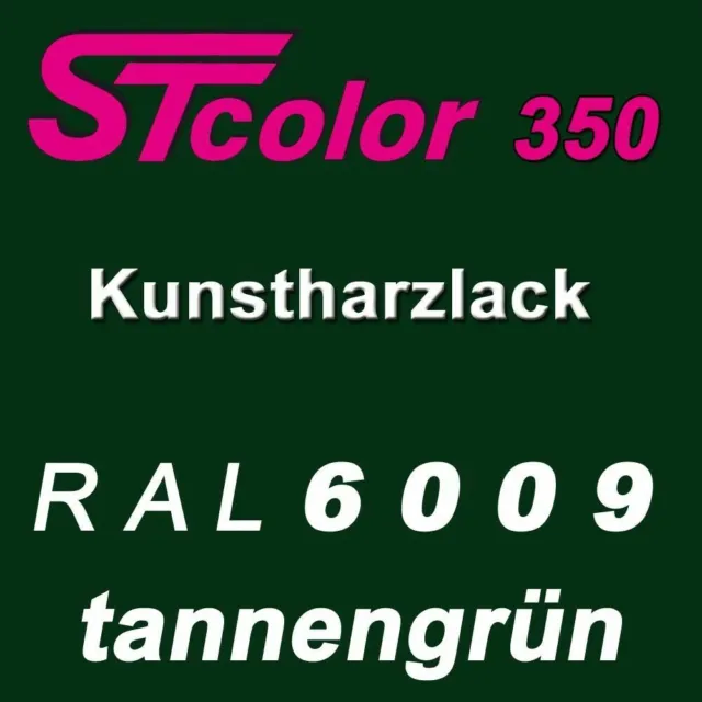 4,5 kg 1K Kunstharzlack RAL 6009 tannengrün glänzend seidenglänzend seidenmatt