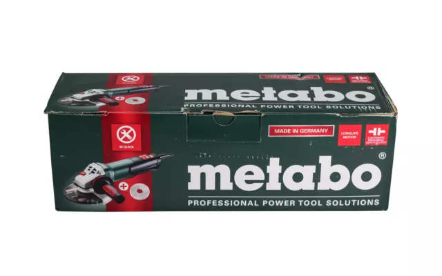 Metabo 600488420 WEP 15-150 Quick 6" Corded Angle Grinder 9,600 RPM 13.5 AMP