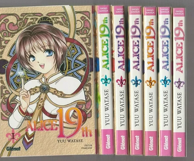 ALICE 19TH  Tomes 1 à 7 Yuu Watase SERIE COMPLETE manga SHOJO