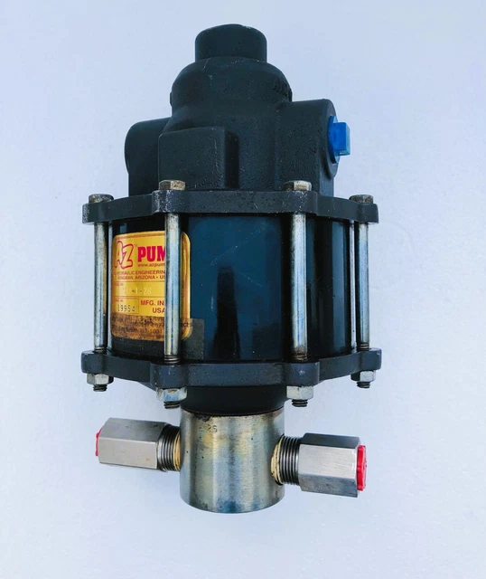 Az Hydraulic Az-1-26 Pneumatic Air Liquid/ Fluid Pump 181 Bar/ 2625 Psi #5