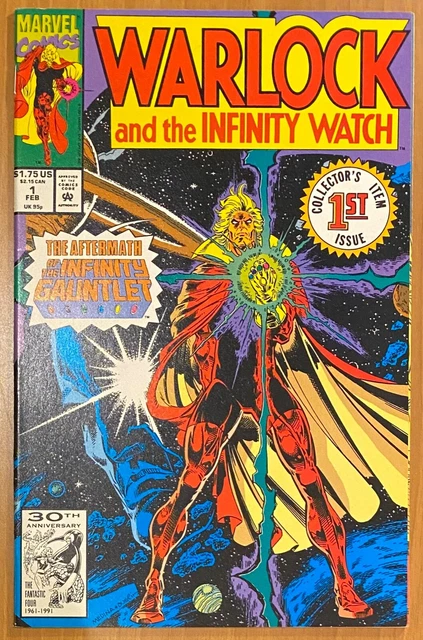 WARLOCK AND THE INFINITY WATCH #1 NM 1992 Marvel Comics MCU