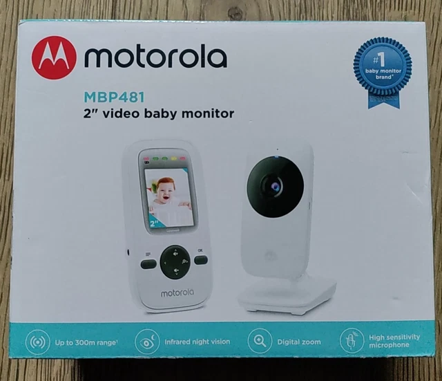 Motorola MBP481 Video Baby Monitor 2" Screen New Boxed Unused