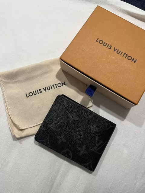 Ví Nam Louis Vuitton LV M69075 Slender Wallet Màu Đen