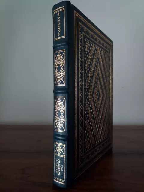 Franklin Library Aesop Fables LIKE NEW World's Greatest Writers Leather Classic