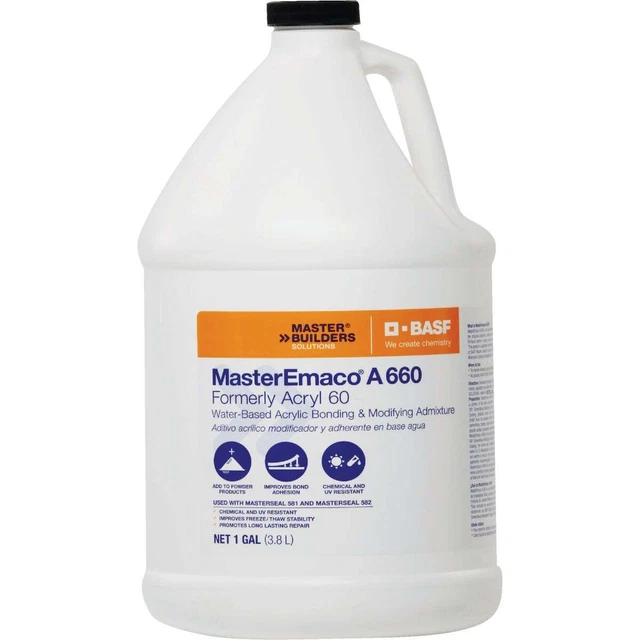 MasterEmaco A660 1 Gal. Concrete Bonder MB55350538 MasterEmaco MB55350538
