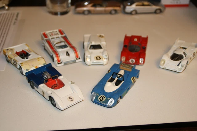 Lotto Politoys Disney, Voiture Miniature Bleue Italie 1970, Signée