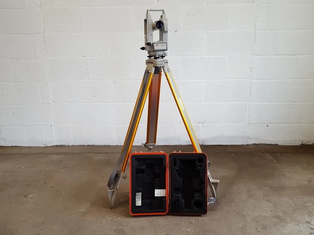 Sokkia/Sokkisha DT6 Digitale Theodolite Sito Level Con Treppiedi Laboratorio