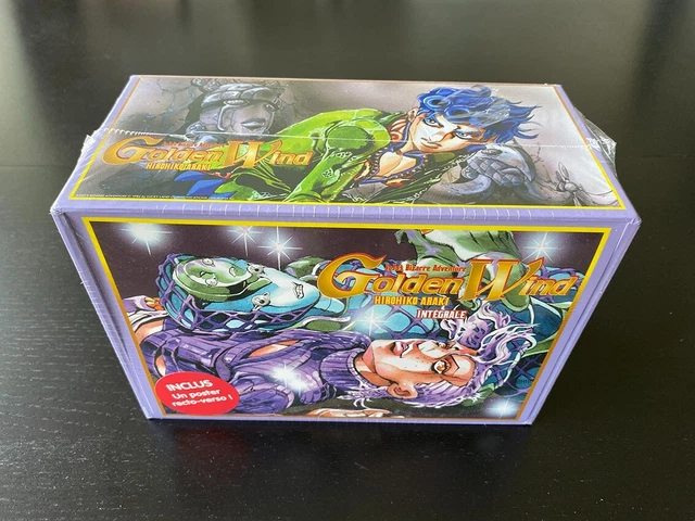 COFFRET MANGA &JOJO'S Bizarre Adventure Golden Wind intégrale" Araki