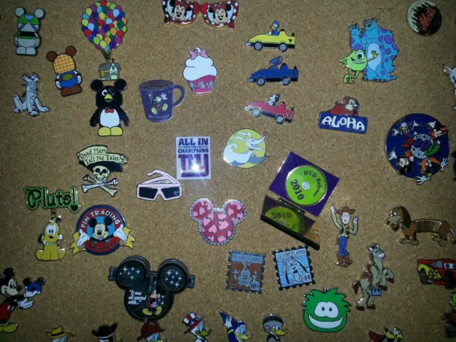 Lot of 25 Disney Trading Pins + 2 FREE Pins US SELLER! U PICK BOY OR GIRL LOT