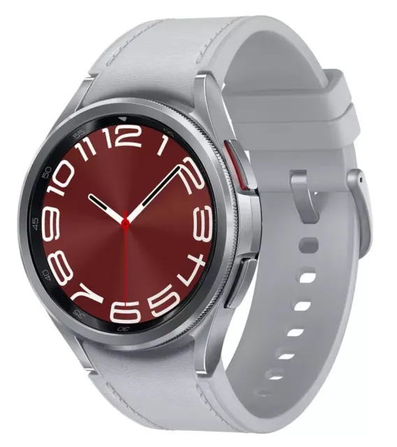 Samsung Smartwatch Galaxy Watch6 Classic 43mm Smart Watch HR Monitor GPS Silver