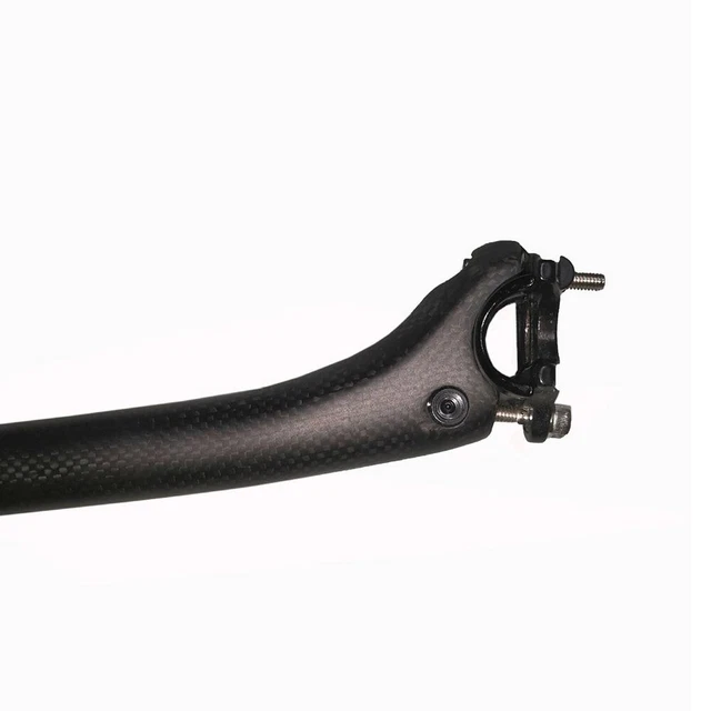 Tige De Selle En Fibre De Carbone Légère Et Résistante - Pour VTT Et Vélo De Route - Plusieurs Tailles (27,2/30,8/31,6 Mm)