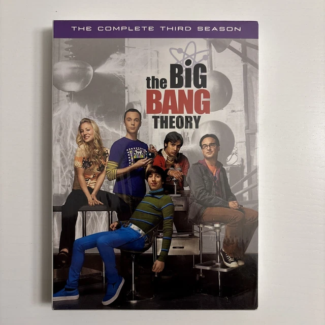 THE BIG BANG Theory: The Complete Third Season (DVD, 2010, 3-Disc