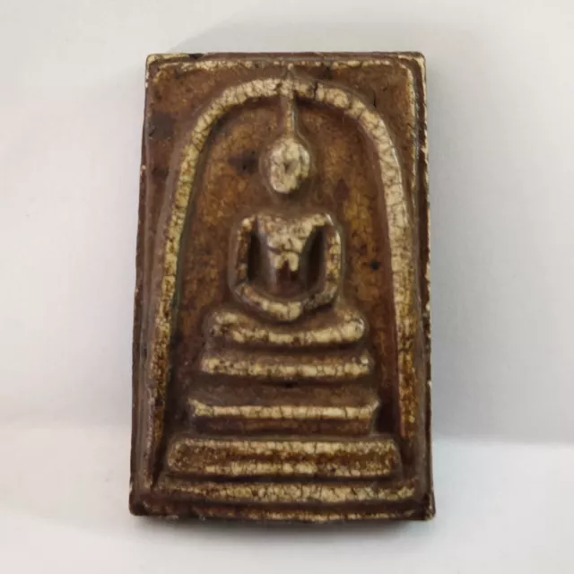 Amulet Thai Buddha PHRA SOMDEJ LP Wat Rakang  Wealth Talisman Lucky 2