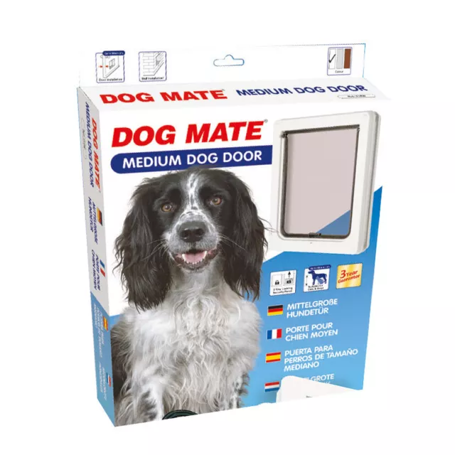 Dog Mate Porte pour Chien 215 W Blanc, Neuf