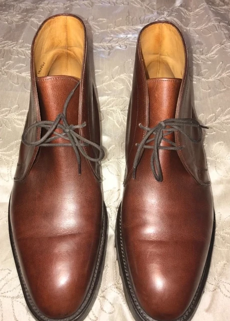 JOHN LOBB KENT Boot Supple Brown Leather numbered 2861/8645 Men's