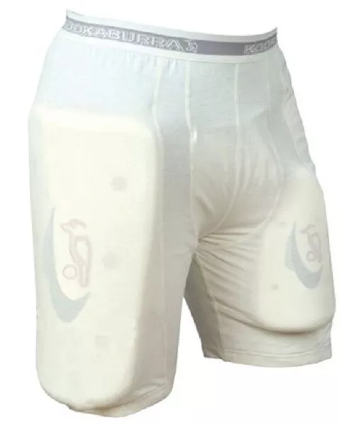 Kookaburra Cricket Protective Batting Shorts with Padding - Free UK P&P