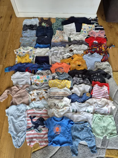 baby boys clothes 0-3 months bundle