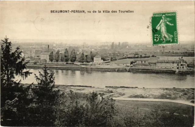 CPA BEAUMONT-PERSIAN - seen from the Villa des Tourelles (380351)