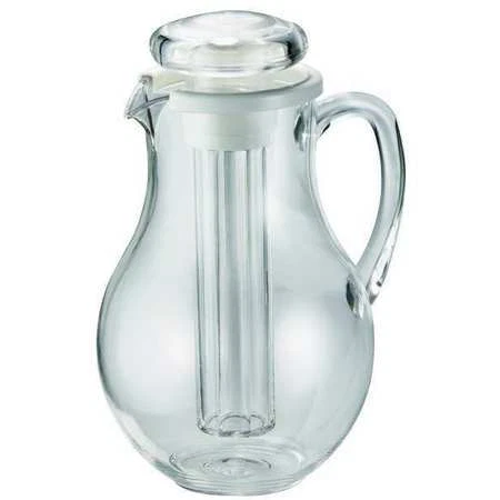 Tablecraft 319 Center Ice Core Pitcher, 1/2 Gallon Clear