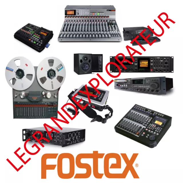 Ultimate  FOSTEX  Operation  Repair  Service manual       200 PDF manuals on DVD