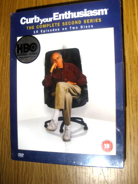 Curb Your Enthusiasm: The Complete SECOND Series (DVD, 2004) -BRAND NEW & SEALED