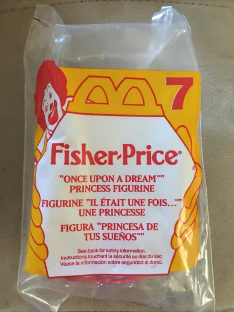 Fisher Price 1995 McDonalds Happy Meal Toy Once Upon A Dream Princess #7